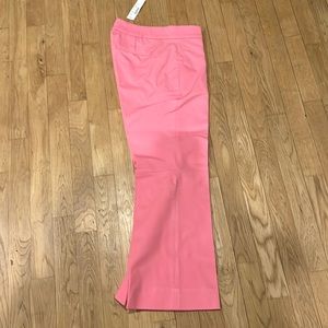 Pink ankle length slacks